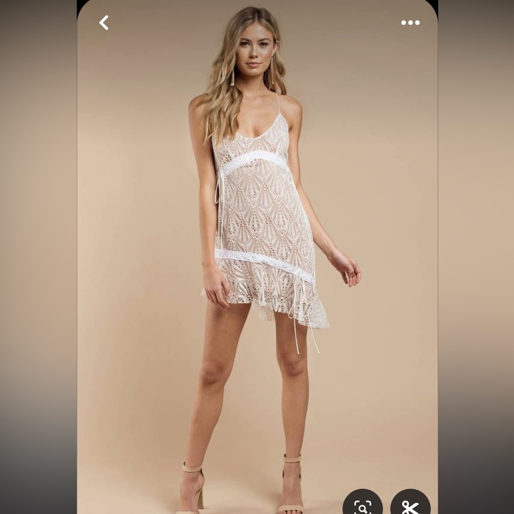 For Love and Lemons Bright Light Lace Dress